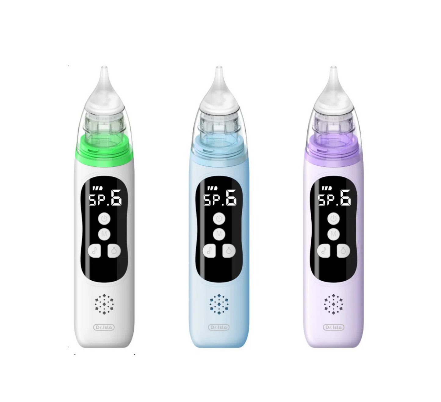 Electric Nasal Aspirator - Anti-backflow + Soothing sounds