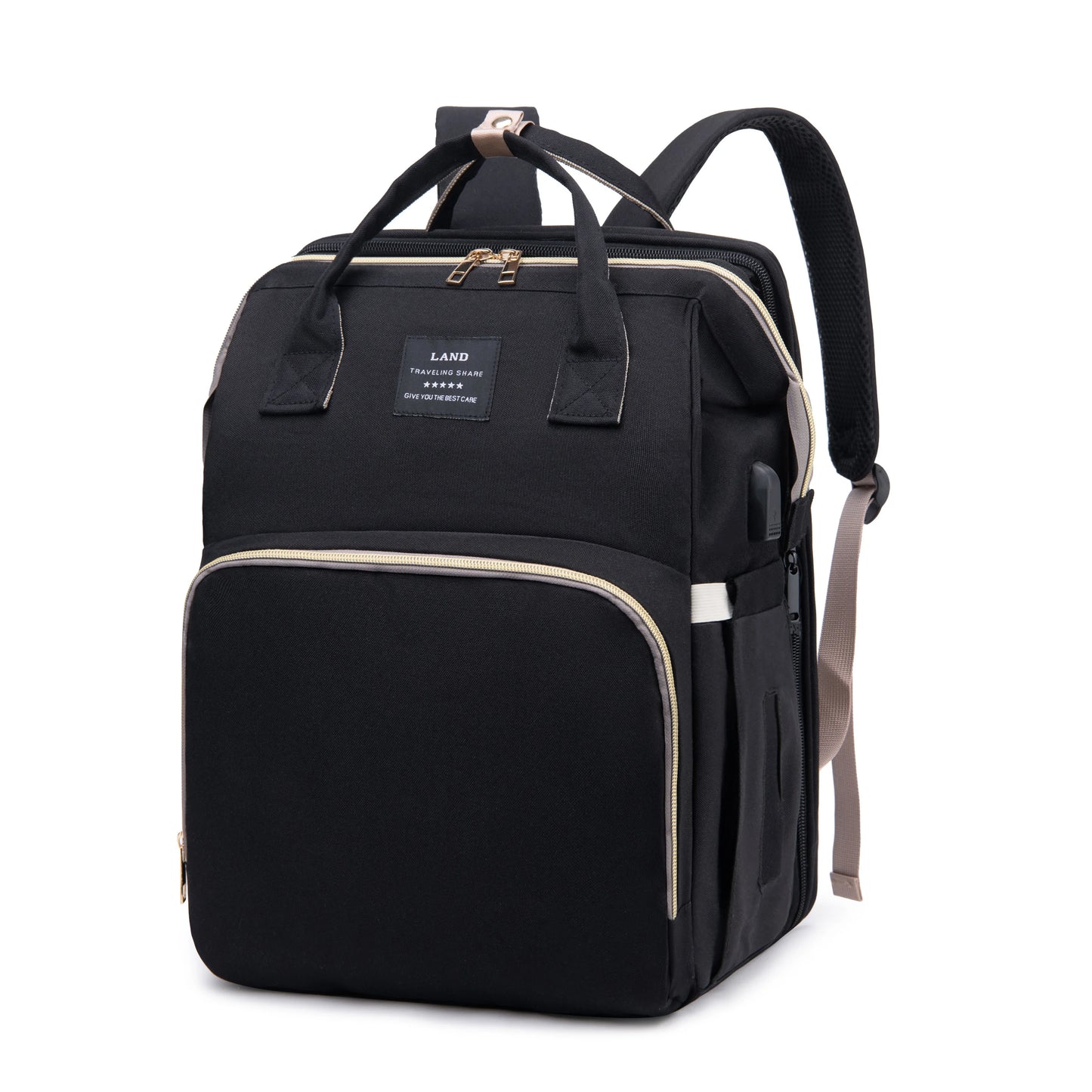 Mum (or Daddy) Nappy Bag – Large Capacity & Diaper Changing Station