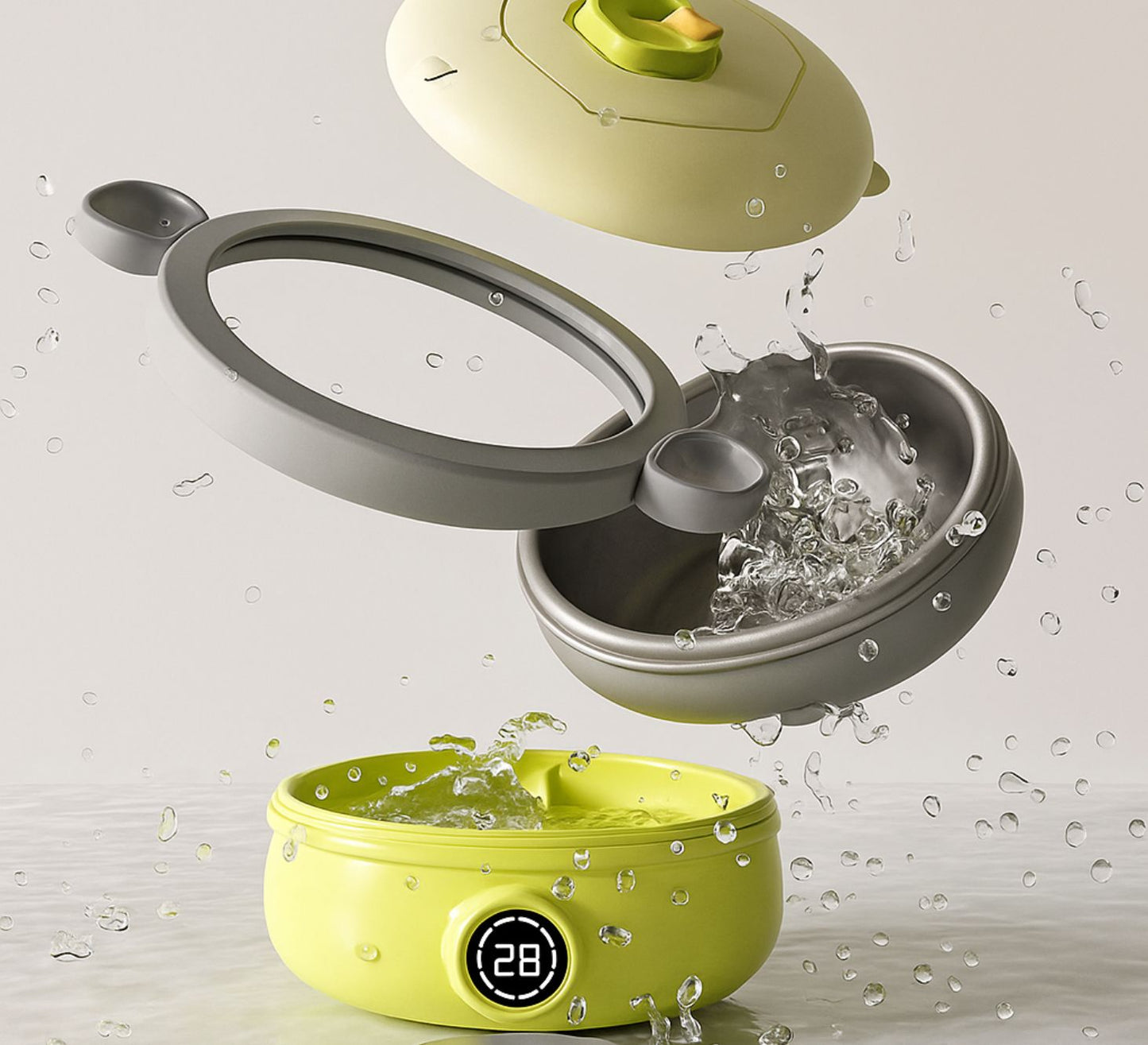 New Warm Bowl for Kids - BPA-free & Perfect for Slow Eaters