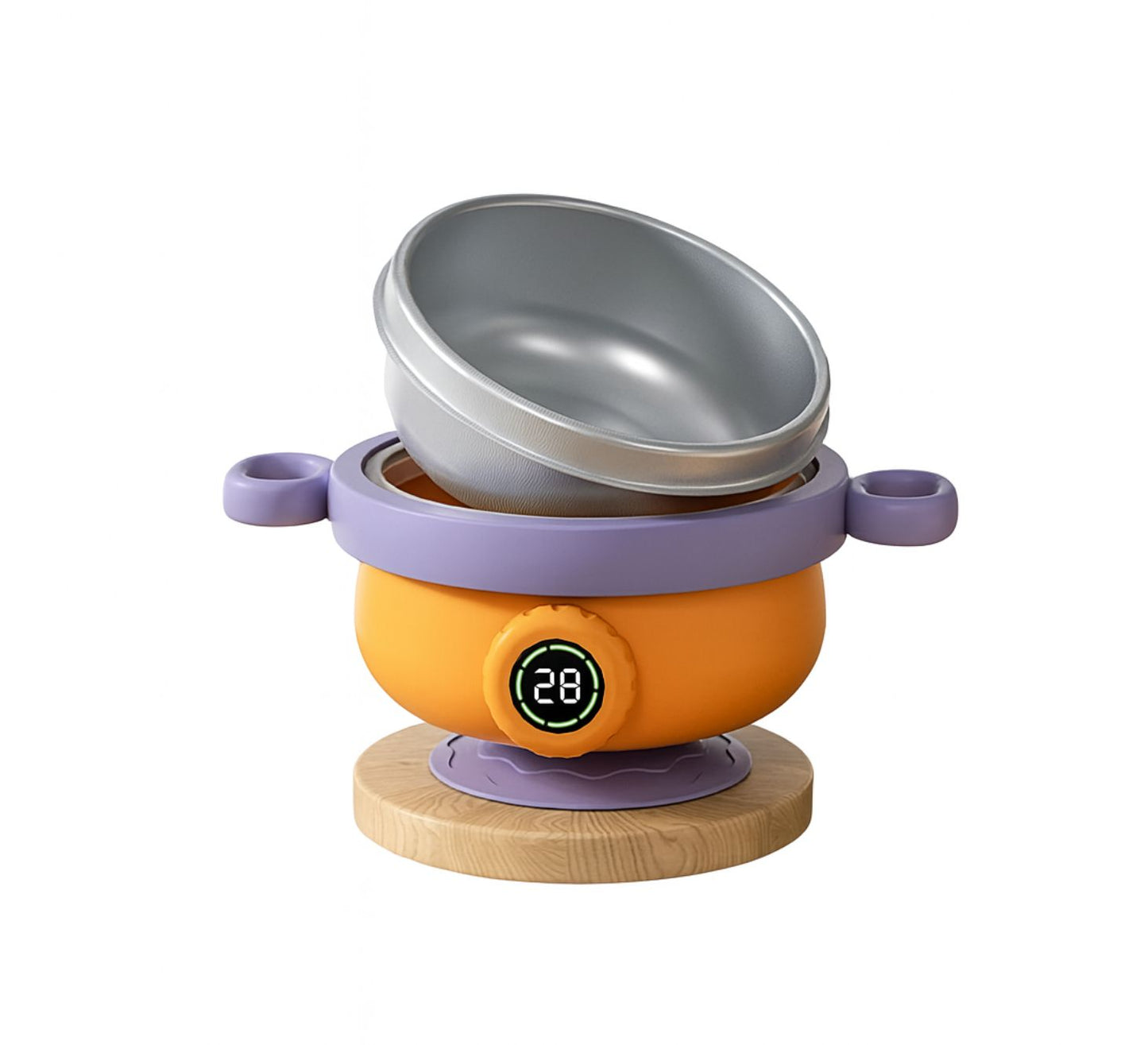 New Warm Bowl for Kids - BPA-free & Perfect for Slow Eaters
