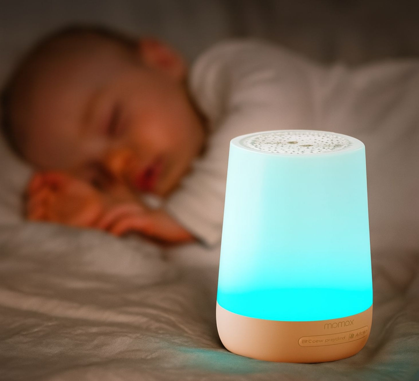 White Noise Machine 34 sounds - Night Light + App Control