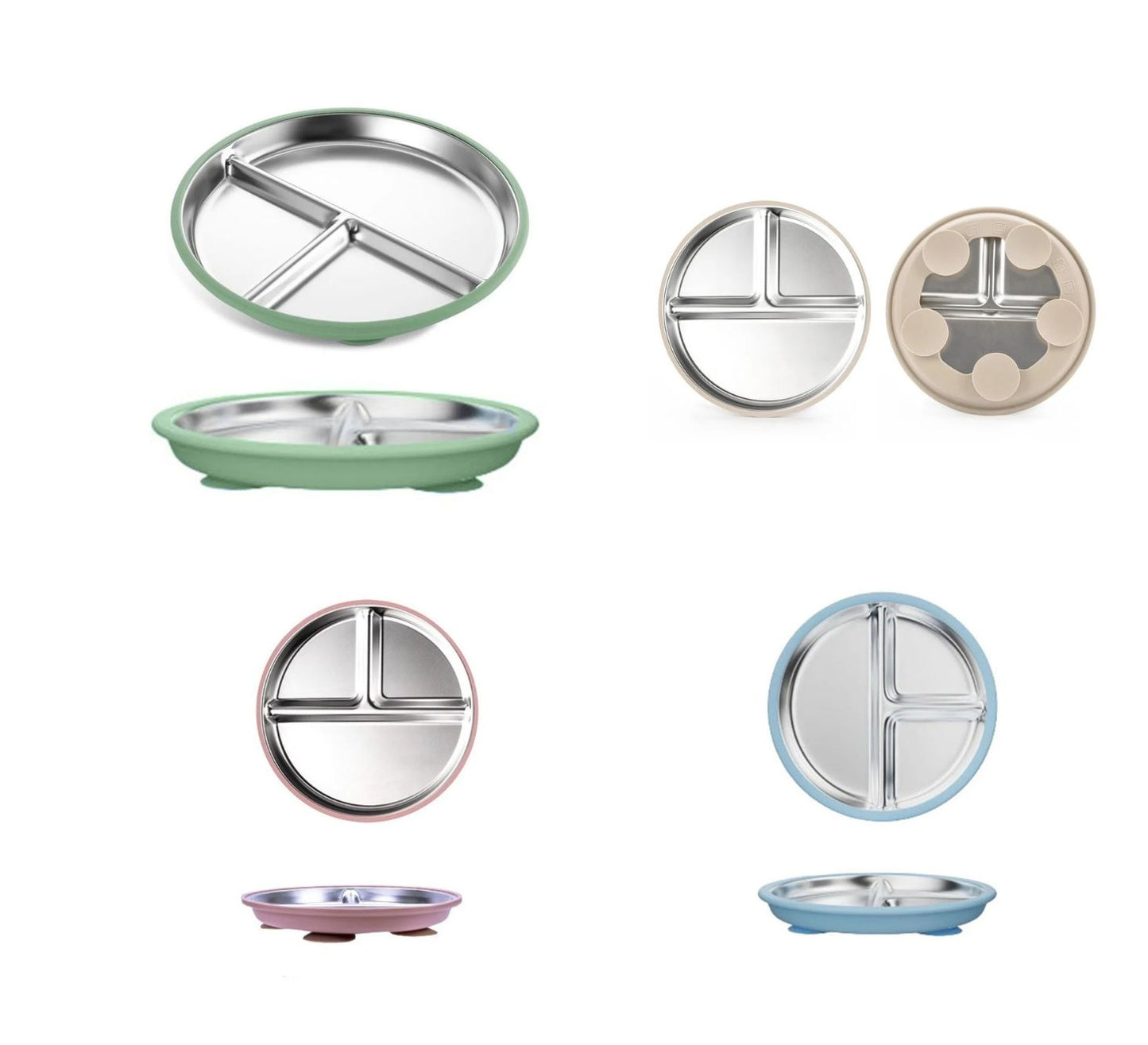 304 Stainless steel plate for kids dishwasher safe