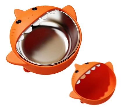 Steel Plate for Toddlers - Stainless + Suction