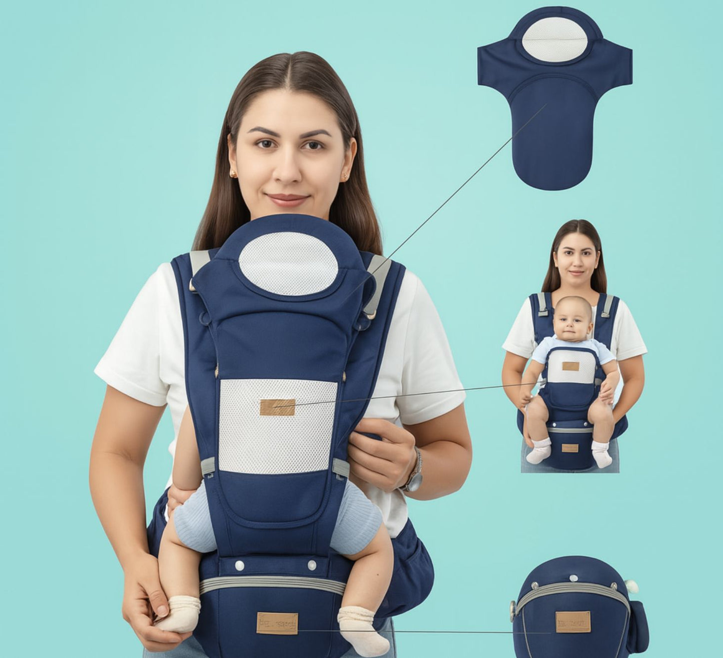 Ergonomic Baby Carrier - Maximum Comfort and Safety