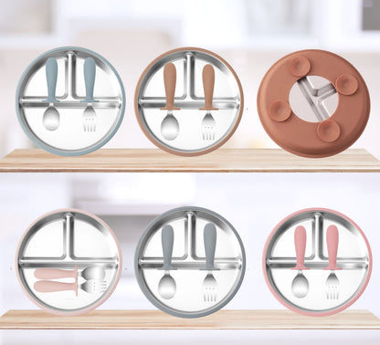 kids stainless steel plate