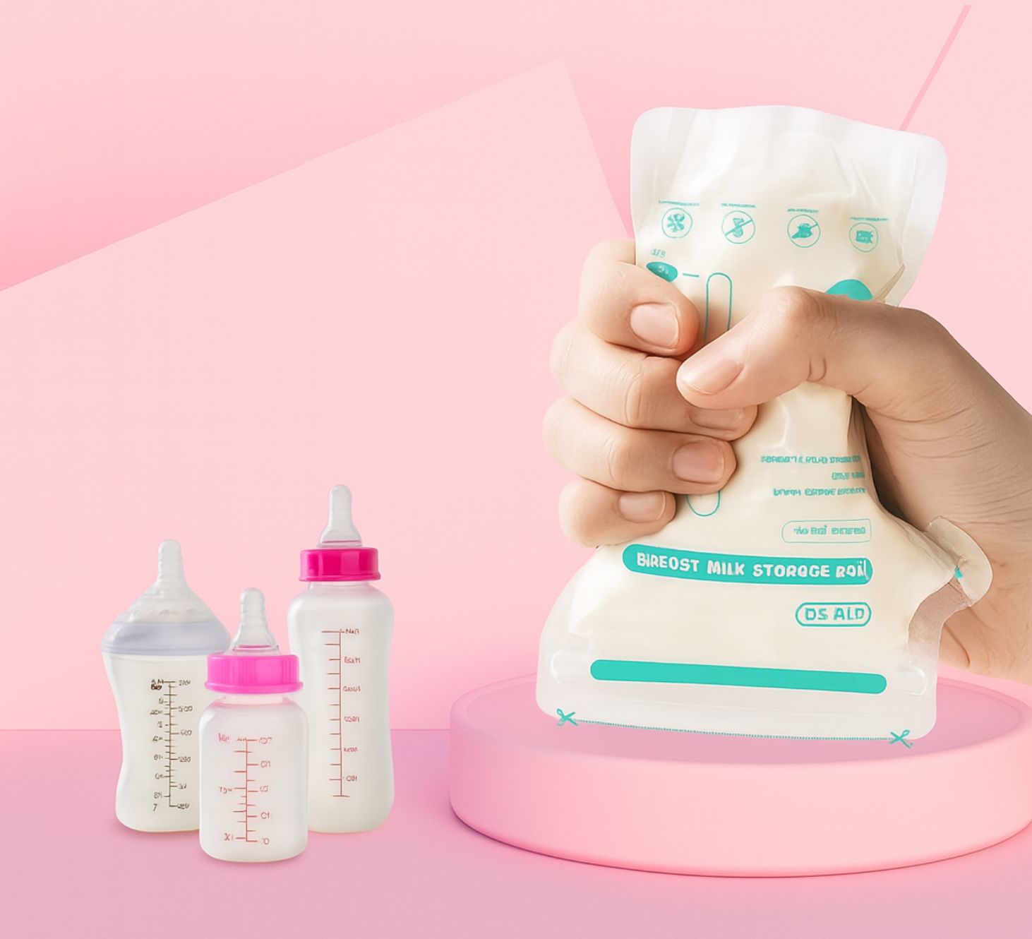 Leak-proof Breast Milk storage bag 