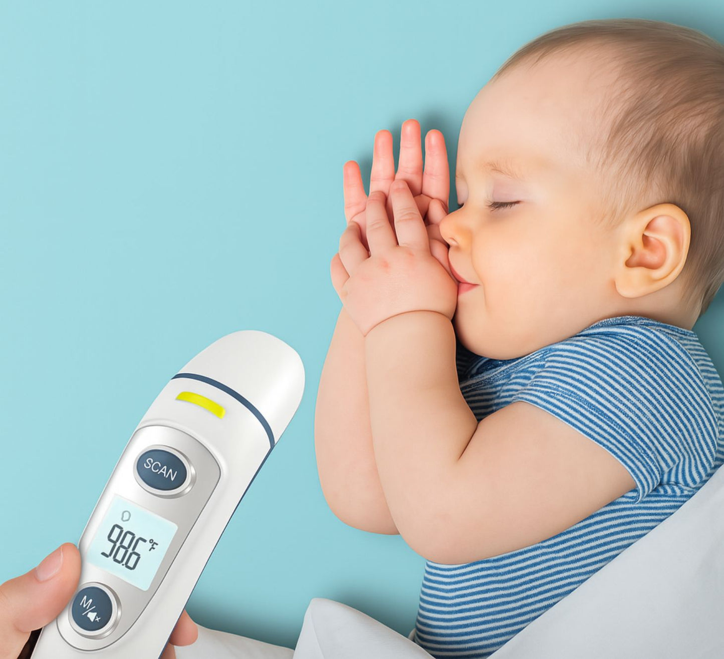 Fast way to measure temperature 