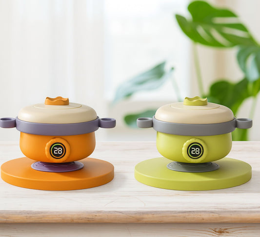 New Warm Bowl for Kids - BPA-free & Perfect for Slow Eaters