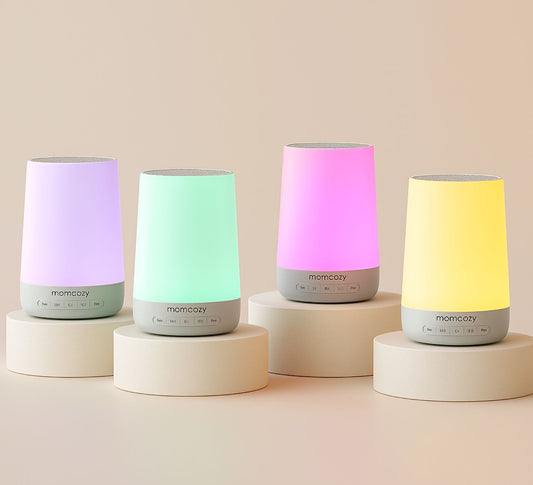 White Noise Machine 34 sounds - Night Light + App Control